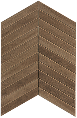 Керамогранит FAP Ceramiche fQNS ROOTS TOBACCO CHEVRON R9 7,5х45