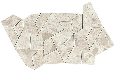 Мозаика FAP Ceramiche fQNO Nativa White Fly Mosaico Satin 25x41.5