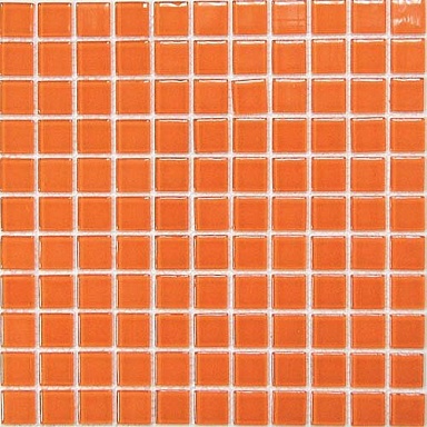 Мозаика Bonaparte Orange glass (стекло) 25*25 300*300
