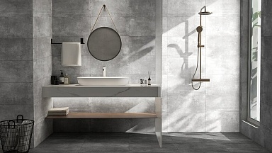 Global Tile ST186VG Ступень Norse Серый 30x60