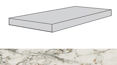 Ступень Атлас Конкорд Россия 620070001331 Allure Capraia Scalino Angolare Dx/Аллюр Капрайя Dx 33x120
