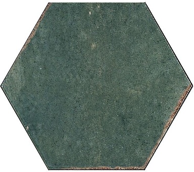Керамогранит Marazzi Italy MFFG Lume Green Lux Esagona 21x18.2