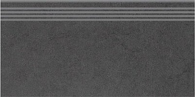 Kerama Marazzi DP603400R/GR Ступень Фьорд черный обрезной 30х60