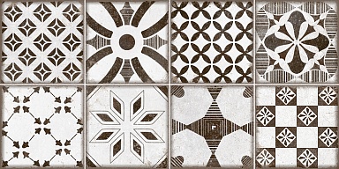 Плитка Alma Ceramica TWU2550BOH17 Boho рельефная 249x500x8