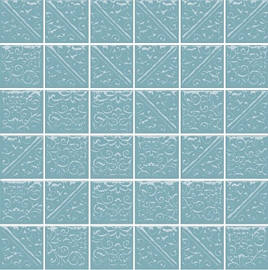 Плитка Kerama Marazzi 21030 Ла-Виллет бирюзовый темный 30.1*30.1