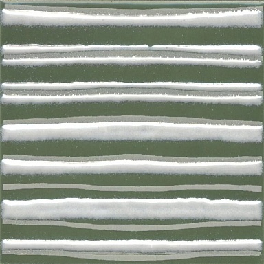 Kerama Marazzi KMD3STA023GN Декор Бахия 3 зелёный глянцевый 9,8x9,8x0,7