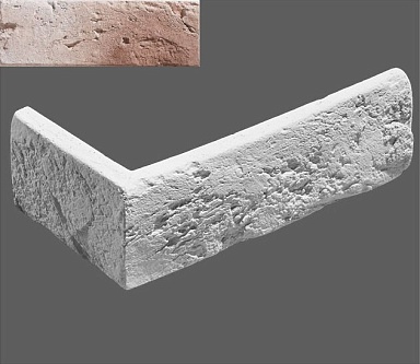 Искусственный камень Leonardo Stone Угловой элемент Лион 333 19/9x6,5x1,3