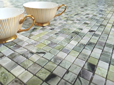 Мозаика Caramelle Mosaic Nuvola rosato Pol 23x73x7 29.8x29.8