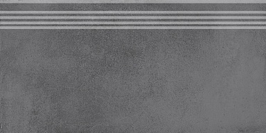 Kerama Marazzi DD253700R/GR Ступень Мирабо серый темный обрезной 30x60x0,9