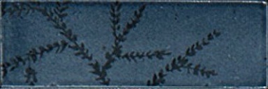 Декор Marazzi Italy M96W Rice Blu dec Leaf Lux 5x15
