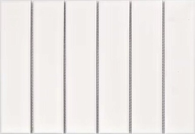 Мозаика Porcelain mosaic Y45P801 Strip Белая матовая 4.5x19.5 28.8x19.5