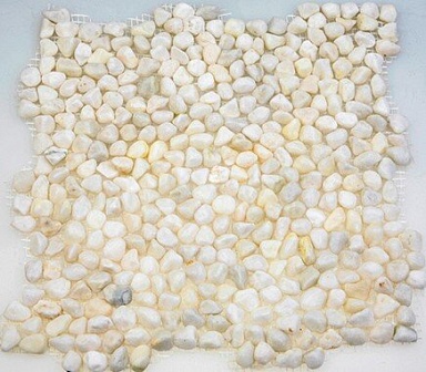 Мозаика Seketein 052361 MS5005 Галька крупная белая 32x32
