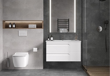 Керамогранит Ceradim Concrete Courage Graphite Графитовый Матовый 60х120