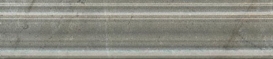 Бордюр Kerama Marazzi BLE026 Багет Кантата серый глянцевый 25x5,5