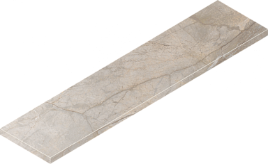 Ступень Italon 620070002609 Stellaris Elegant Silver Scalino Angolare Sx 33x120