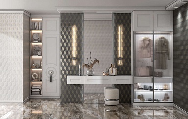 Плитка Kerama Marazzi 12146R Морандо белый обрезной 25*75