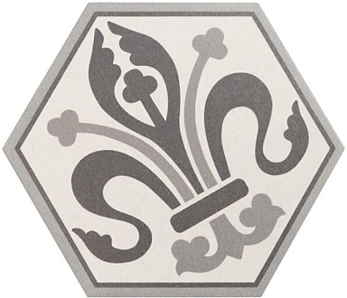 Декор Equipe 21357 Hexatile Harmony B&W 17,5x20