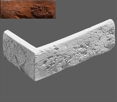 Искусственный камень Leonardo Stone Угловой элемент Лион 773 19/9x6,5x1,3