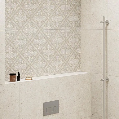 Бордюр Kerama Marazzi POF012 Карандаш Бисер беж 20х1,4