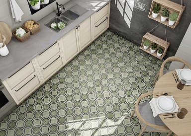 Декор Mainzu PT03850 Decor Green Five 20x20