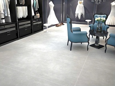 Керамогранит Novin Ceram Yazd Tile Co X8132M Samanta Light Gray Matte 60х120