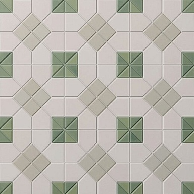 Керамогранит Wow 127935 TESSERAE SUIT MOSS 28x28