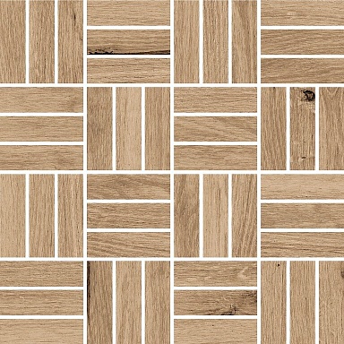 Cersanit WS6O156 Мозаика Woodhouse темно-бежевый 30x30
