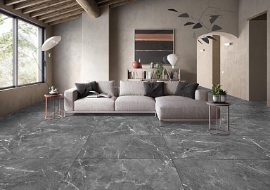 Керамогранит Realistik Shadow Dark Grey Polished 60x60