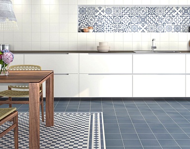 Плитка Ribesalbes PT02244 ANTIGUA BASE NEGRO 20X20