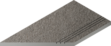 Ступень Italon 620090001046 Fume Bordo Grip Sx левый 30x60