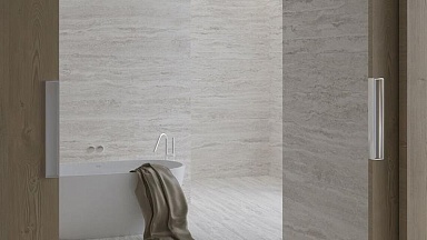 Керамогранит Yurtbay Seramik P10898.6 Travertino Sand Mat Bianco Rec 60x120