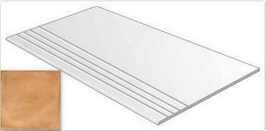 Ступень VIVES Laverton-R Peldano Natural 80x80