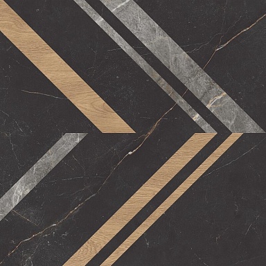Керамогранит Estima IM03 Improve Black Неполированный Рект. 60x60x10