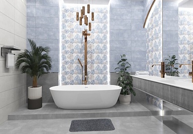 Плитка Керлайф Roma Blu 31.5x63