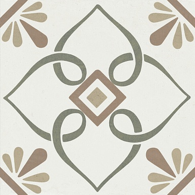 Керамогранит Harmony 37790 Provenza Green Petals/22,3 22,3x22,3
