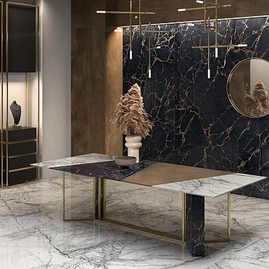 Керамогранит ABK PF60008841 Sensi Signoria Port Gold Lux R 120x280