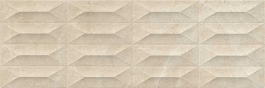 Плитка Marazzi Italy M4PH Marbleplay Marfil Struttura Gem 3D Rett. 30х90