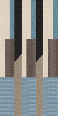 Декор Cedit 769490 Chimera Decoro Ritmo Beige A Mat Ret 6mm 60x120