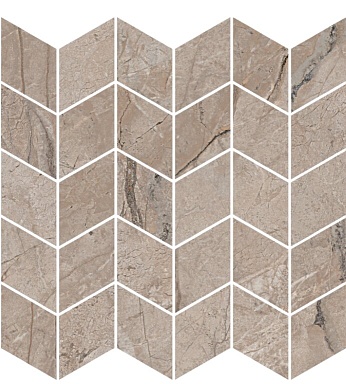 Kerama Marazzi KMD2MSM014BR Декор Ифран мозаичный бежевый светлый глянцевый обрезной 30x31,2x0,9