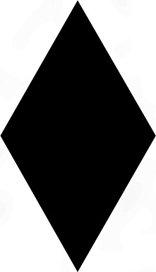 Kerama Marazzi KMD2SRB005BN Декор Риад чёрный глянцевый 13,5x7,8x0,9