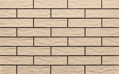 Клинкерная плитка CERRAD 9737 Elewacja rustico krem 24,5х6,5х0,65