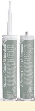 Смеси и затирки Kerakoll Silicone Color Fugabella Color герметик 23 310мл