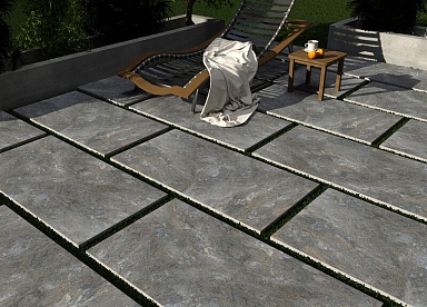 Керамогранит Persepolis Tile 6FMD1868 Loren Dark Grey Matt 20mm 60x60