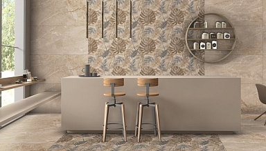 Декор Ocean-Ceramic Lambert Brown Decor Carving 60x120