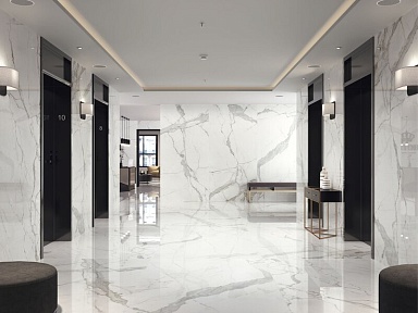 Плитка Cifre Rlv Statuario brillo 30х90