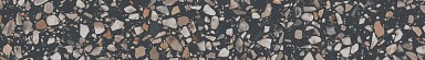 Kerama Marazzi KM6060G0021RBT6 Плинтус Бричиола чёрный матовый обрезной 60x9,5x0,9