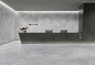 Керамогранит Moreroom Stone MN293AR321606 Calacatta Grey Silk 6 mm 160x320