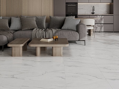 Керамогранит Gracia Ceramica 010400001268 Alpine white белый PG 01 60х60