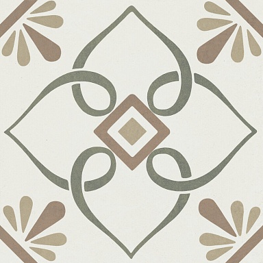 Керамогранит Harmony 37790 Provenza Green Petals/22,3 22,3x22,3
