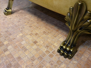 Мозаика Caramelle Mosaic Nuvola rosato Pol 23x73x7 29.8x29.8